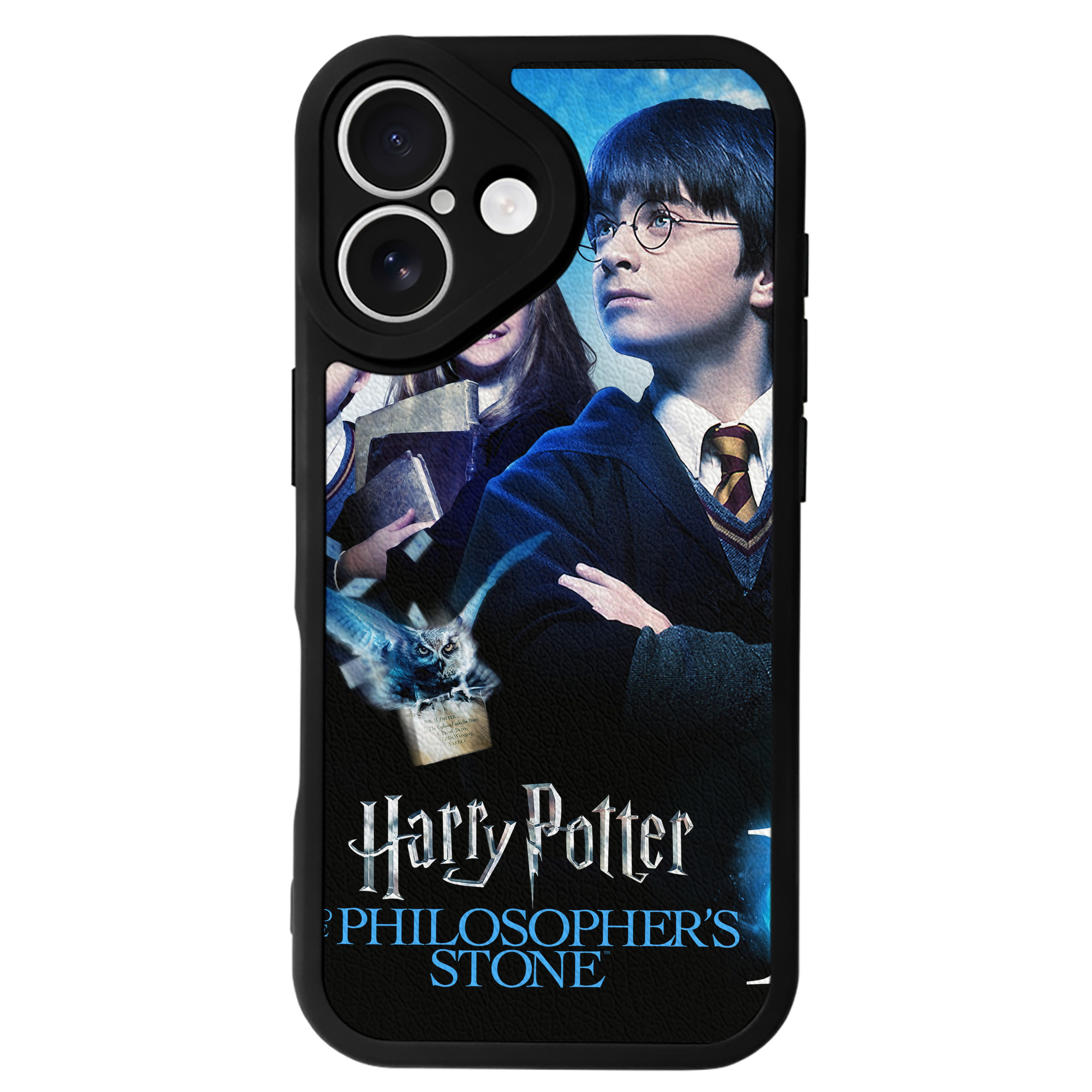 （画像用） Harry Potter ハリー・ポッターシリーズ 【iPhone 16シリーズ対応】シリコンスマホケース（レザー調） 材質：シリコン